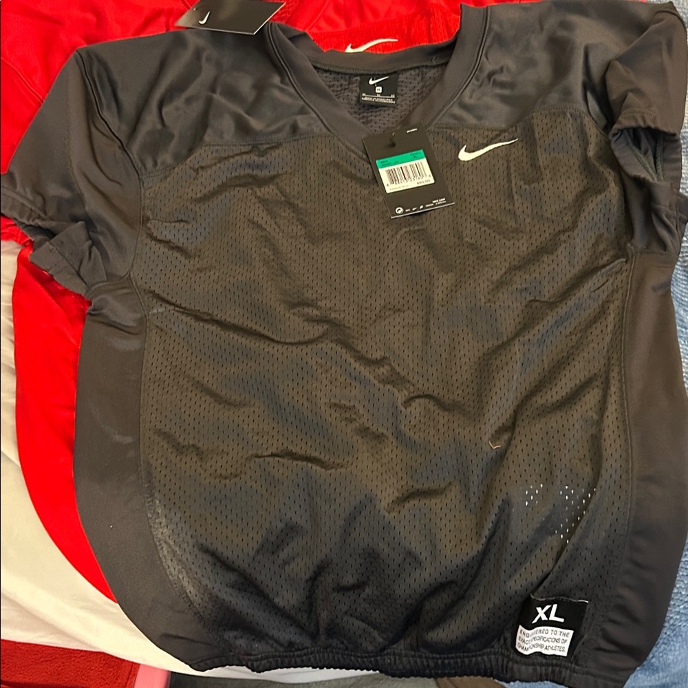 Nike Men's Black Athletic Jersey